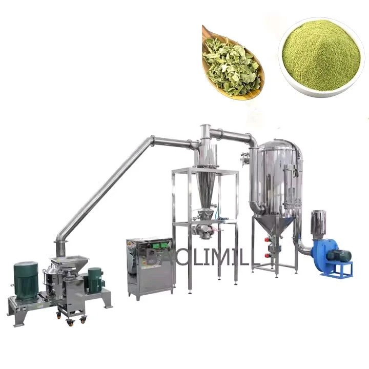 Dry Leaf Pulverizer Machine